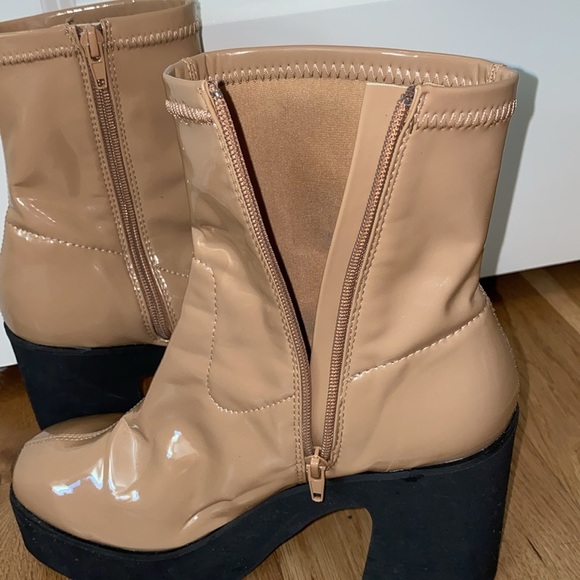 Princess Polly Women's Tan Boots size 9 - Picture 8 of 8